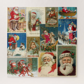 Puzzle Cartas de Navidades de Victoria con Papá Noel