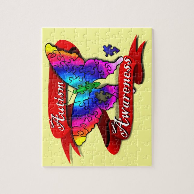 Puzzle Cartel de sensibilización sobre el autismo (Vertical)