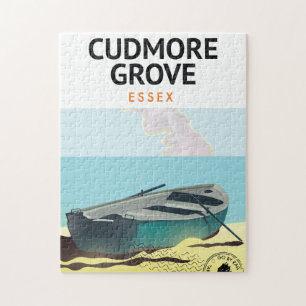Puzzle Cartel de viaje a Cudmore Grove Essex