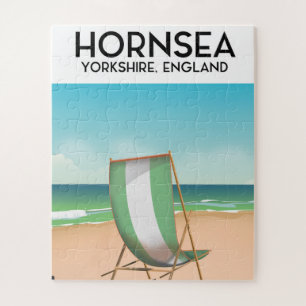 Puzzle Cartel de viaje a Hornsea, Hornsea, Yorkshire Ingl