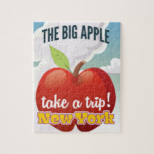 Puzzle Cartel de viaje a la Gran Manzana de Nueva York