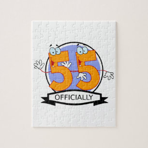 Puzzle Cartel oficial de 55 cumpleaños