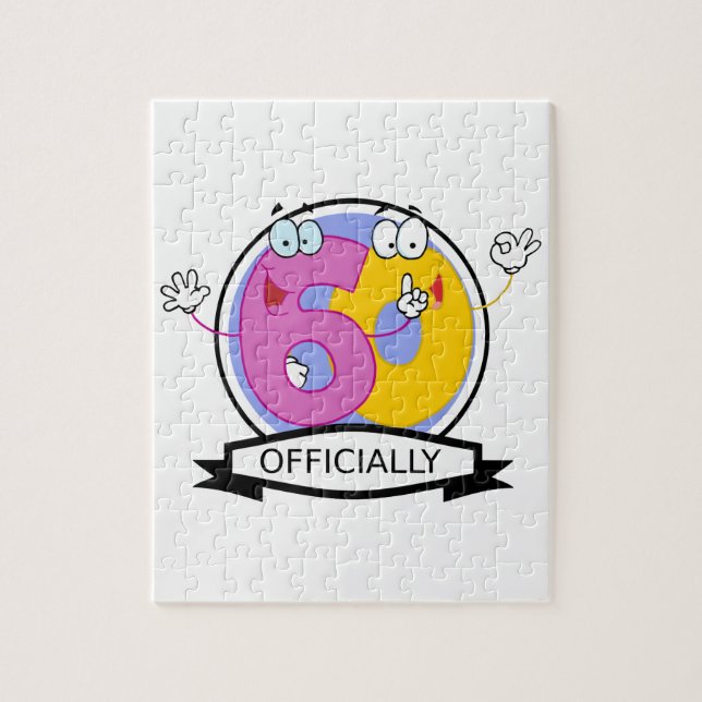 Puzzle Cartel oficial de cumpleaños 60 (Vertical)
