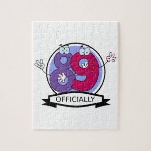 Puzzle Cartel oficial de cumpleaños 89