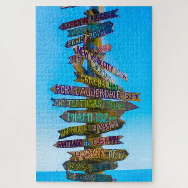 Puzzle Carteles de Nosotros Amamos Florida (Vertical)