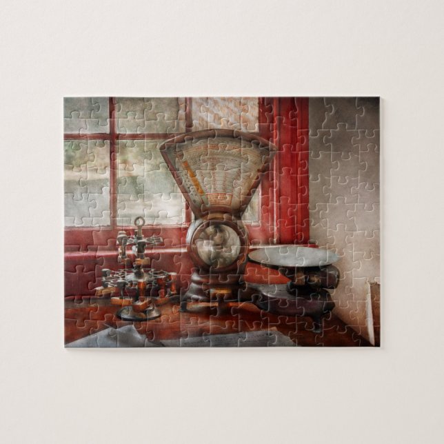 Puzzle Cartero - La báscula de correo (Horizontal)