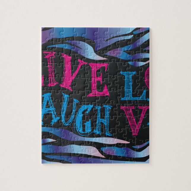 Puzzle Cartucho de cebra roto (Vertical)