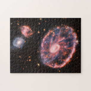 Puzzle Cartwheel Galaxy JWST James Webb Space Telescope