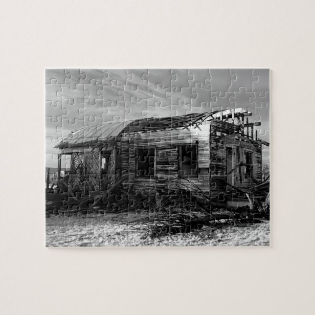 Puzzle Casa Abandonada En Kelso California (Horizontal)
