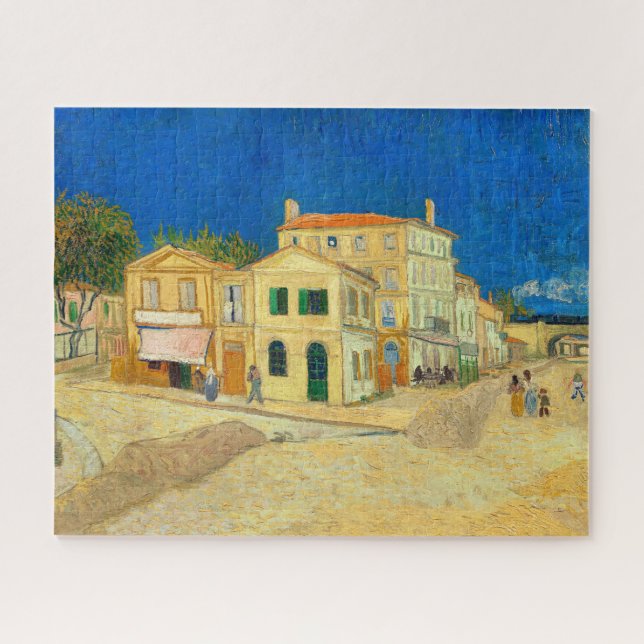 Puzzle Casa amarilla de Vincent Van Gogh (Horizontal)