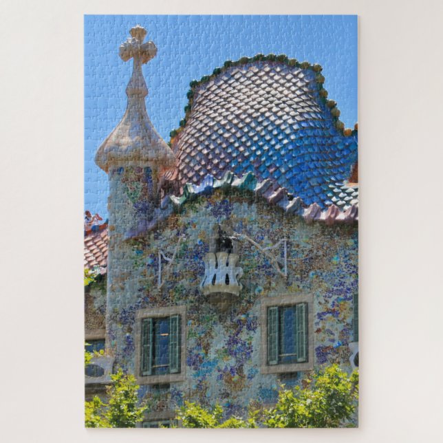 Puzzle Casa Batllo, Barcelona, España (Vertical)