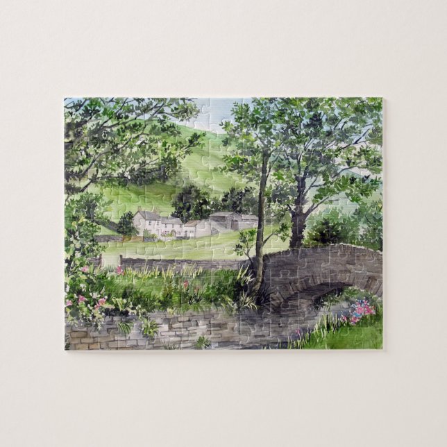 Puzzle Casa de campo cerca de Thirlmere, Lake District, I (Horizontal)