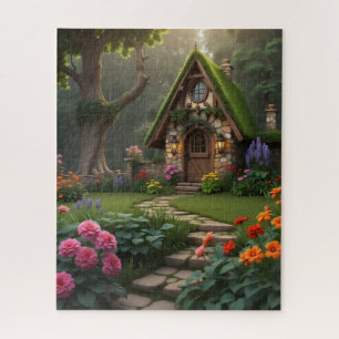 Puzzle Casa de campo de cuento de hadas