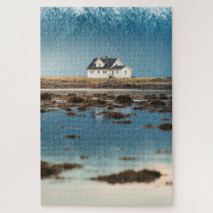 Puzzle Casa de campo en Noruega