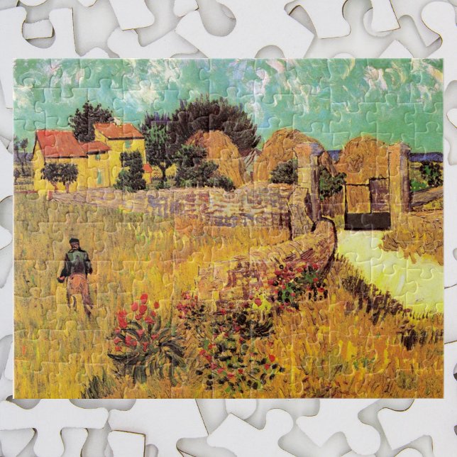 Puzzle Casa de campo en Provenza por Vincent van Gogh (Subido por el creador)