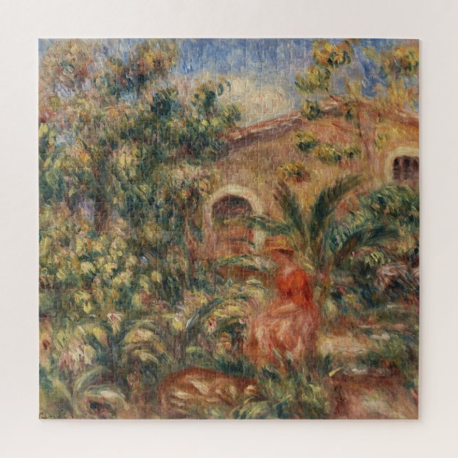 Puzzle Casa de campo Pintura de Pierre-Auguste Renoir (Vertical)