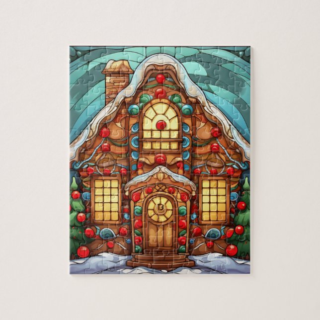Puzzle Casa de Gingerbread (Vertical)