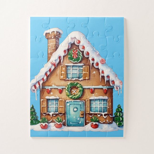 Puzzle Casa de Gingerbread (Vertical)
