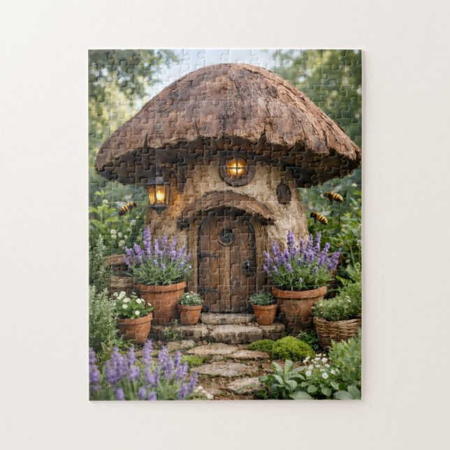 Puzzle Casa de hongos (Vertical)