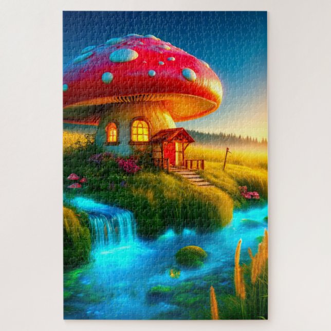 Puzzle Casa de hongos (Vertical)