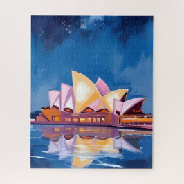 Puzzle Casa de la Ópera de Sydney, Pintura de Australia
