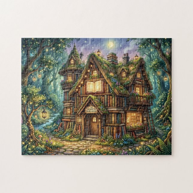 Puzzle Casa de Libros Encantada (Horizontal)