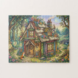 Puzzle Casa de Libros Encantada