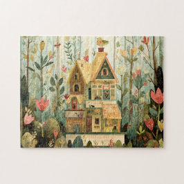 Puzzle Casa de Libros Encantada