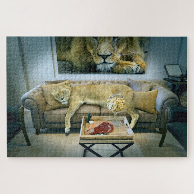 Puzzle Casa de los Leones (Horizontal)