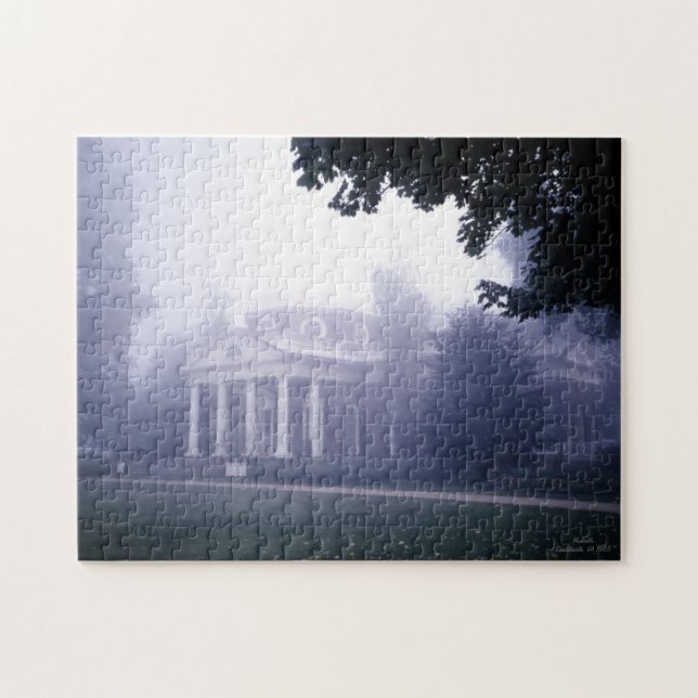 Puzzle Casa de Monticello Thomas Jefferson (Horizontal)