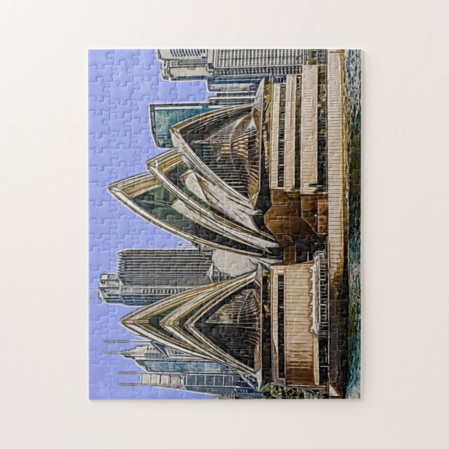 Puzzle Casa de ópera de Sydney (Vertical)