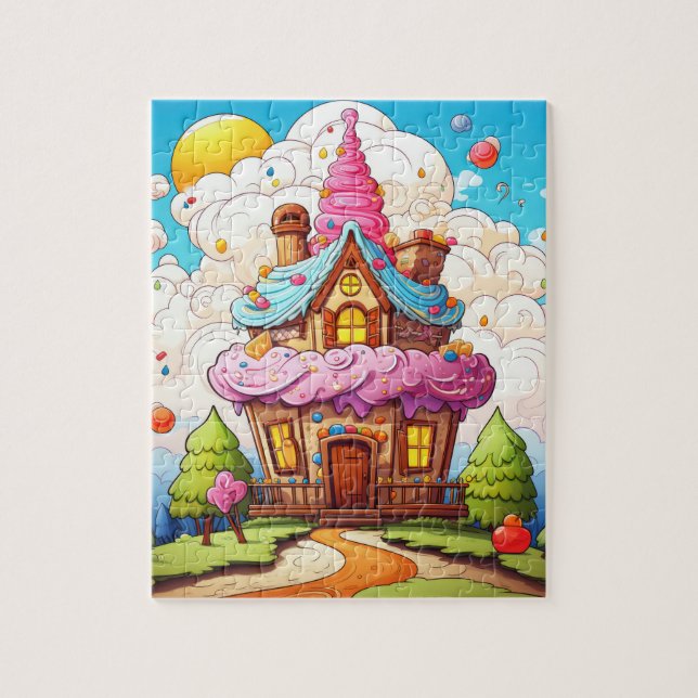 Puzzle Casa de pasteles (Vertical)