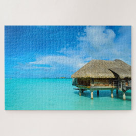 Puzzle Casa de planta baja de Overwater en la isla de