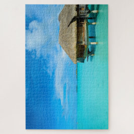 Puzzle Casa de planta baja de Overwater en la isla de