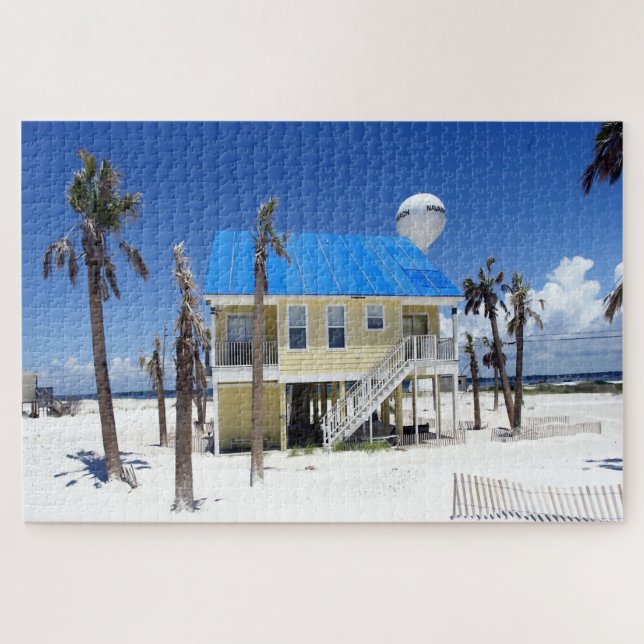 Puzzle Casa de playa en Florida (Horizontal)