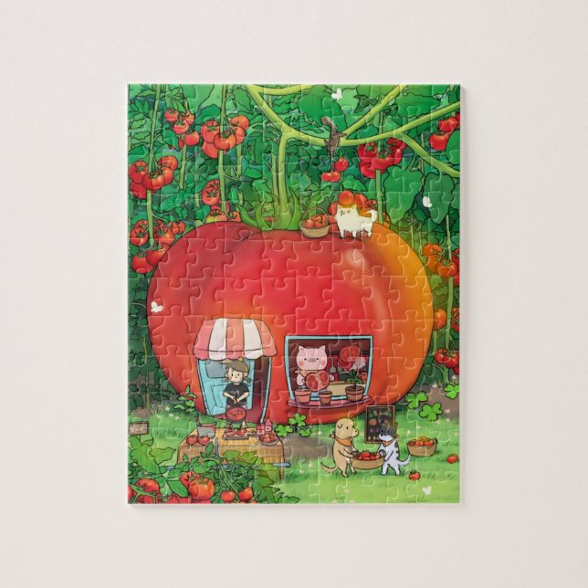 Puzzle Casa de tomates (Vertical)