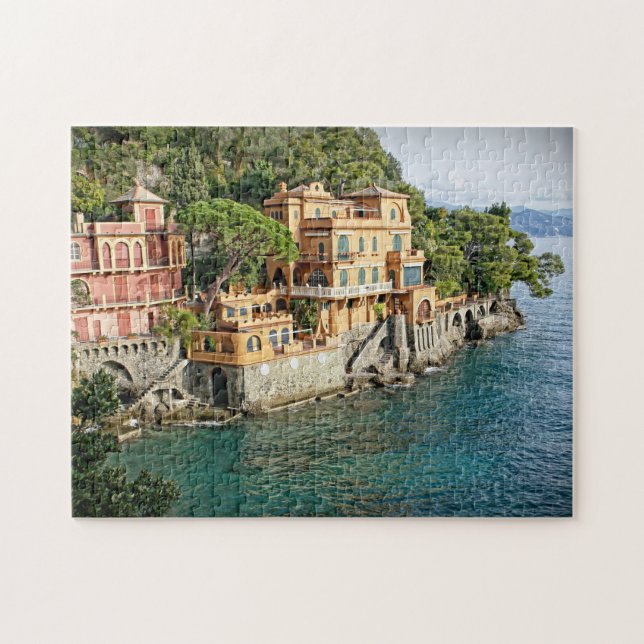 Puzzle Casa de verano italiana - 11x14 - 252 pcs. (Horizontal)