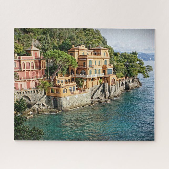 Puzzle Casa de verano italiana - 16x20 - 520 pcs. (Horizontal)