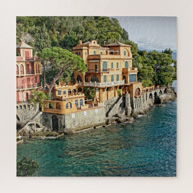 Puzzle Casa de verano italiana - 20x20 pulgadas - 676 pcs (Vertical)