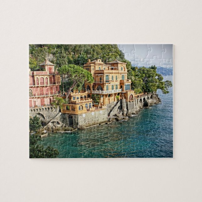 Puzzle Casa de verano italiana - 8x10 - 110 pcs. (Horizontal)