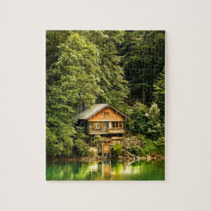 Puzzle Casa del lago cabin