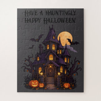 Puzzle Casa Embrujada – Diseño de Halloween 🎃