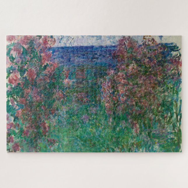 Puzzle Casa en los Rosas, Monet (Horizontal)