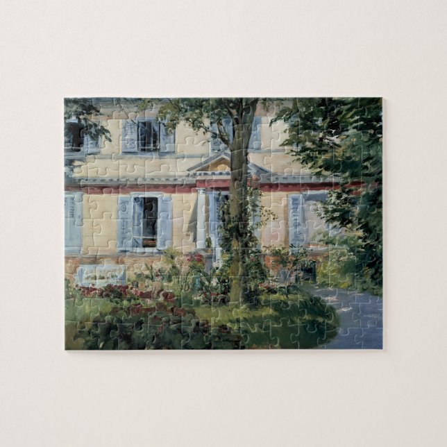 Puzzle Casa en Rueil por Edouard Manet, Bella Artes de Vi (Horizontal)