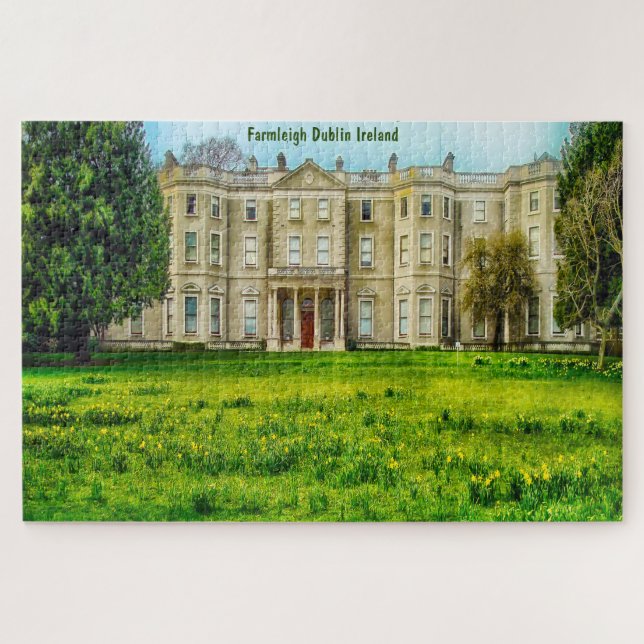Puzzle Casa Farmleigh Dublín Irlanda (Horizontal)