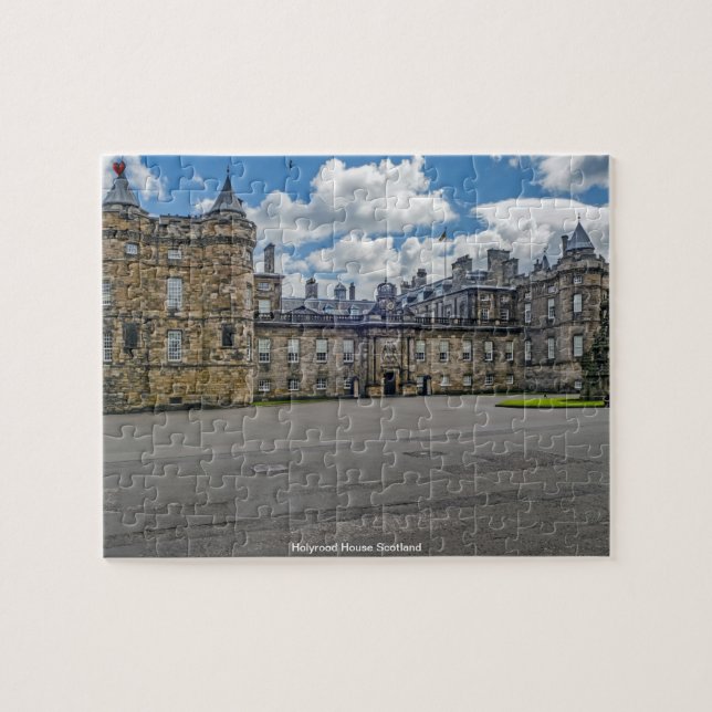 Puzzle Casa Holyrood Escocia (Horizontal)