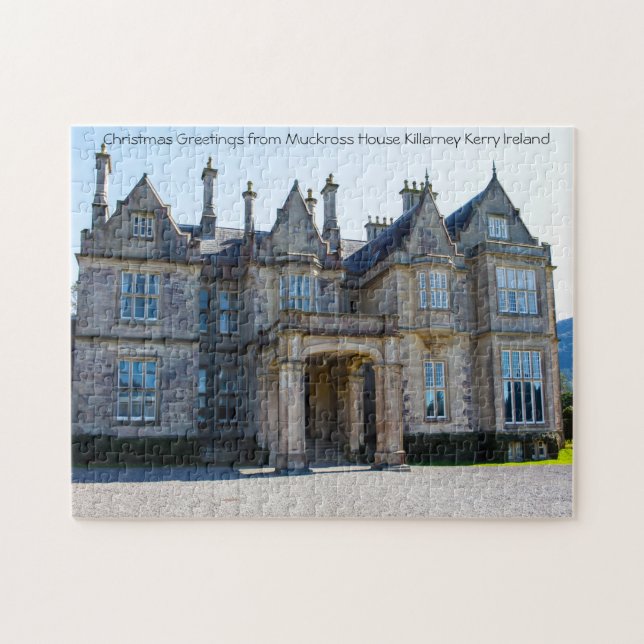 Puzzle Casa Muckross de Killarney. Kerry Irlanda. Rompeca (Horizontal)