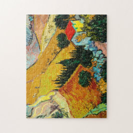 Puzzle Casa paisajista y florido Vincent Van Gogh