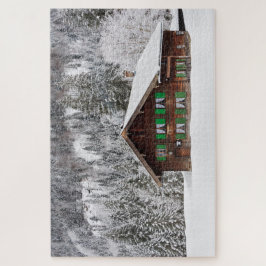 Puzzle Casa tradicional de madera en Baviera, Alemania