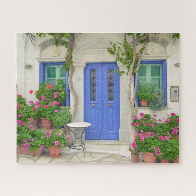 Puzzle Casa tradicional Tinos Isla Grecia Viajes (Horizontal)